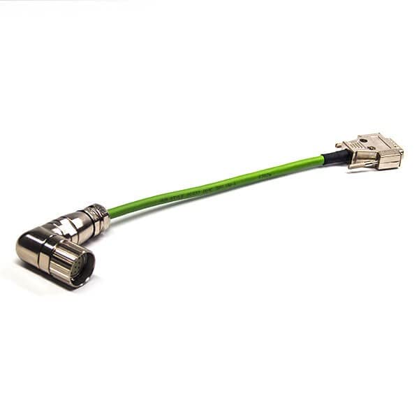 Servo Pan Tilt - موصل إشارة سيرفو DB15 ذكر بزاوية