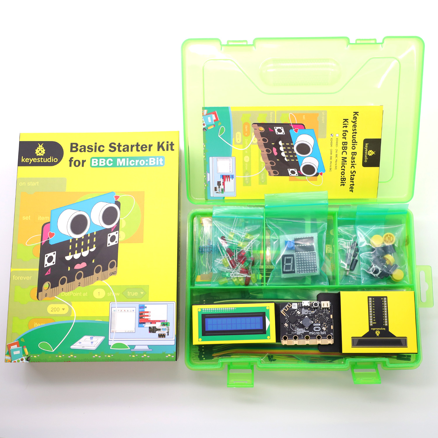 Microbit Robot - KEYESTUDIO-Basic Starter Kit لـ BBC Microbit