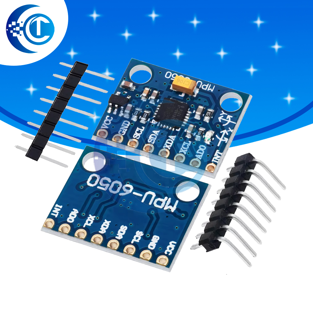 Accelerometer Mpu6050 - قطعة واحدة من وحدة CLT GY-521