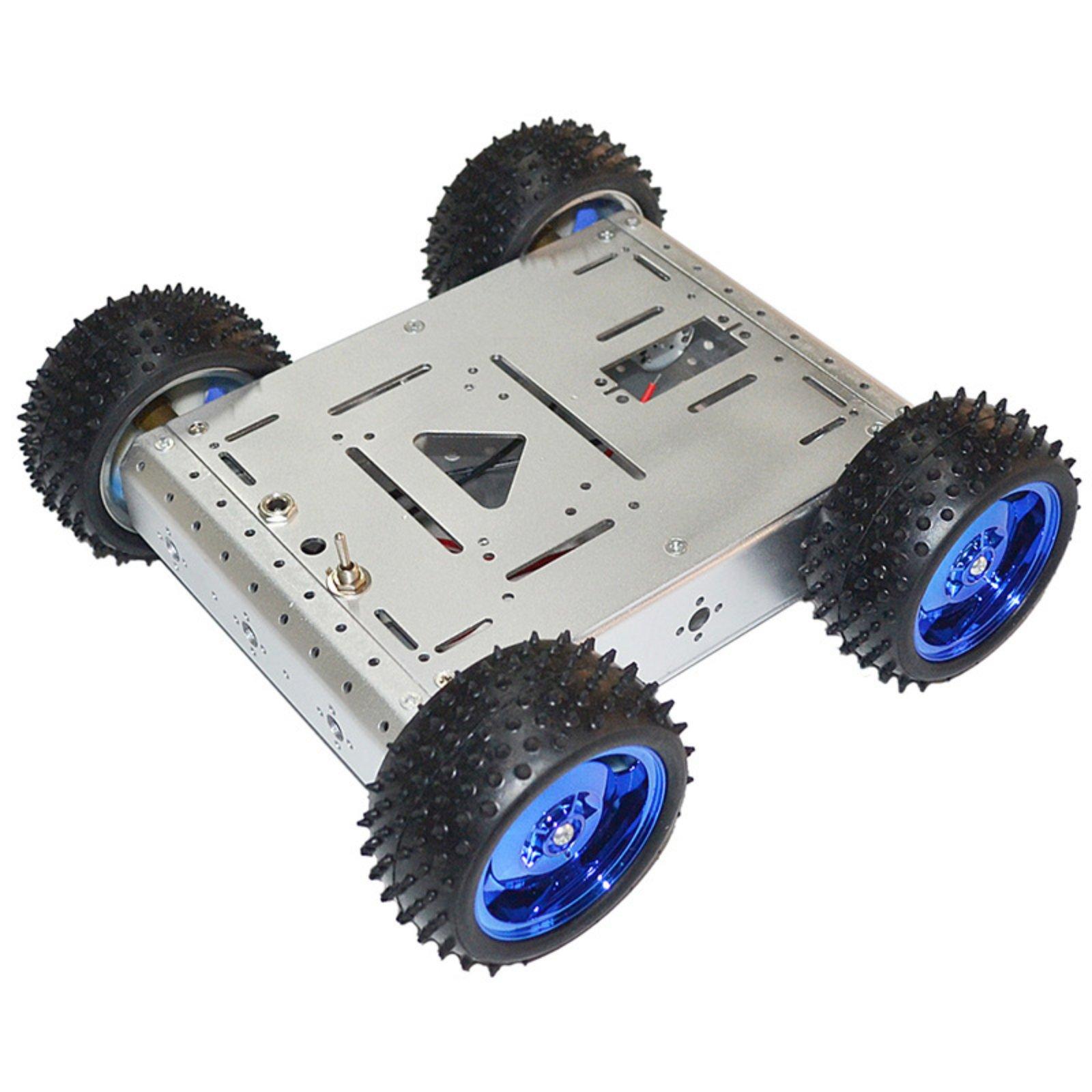 Robot Wheel - هيكل سيارة ذكية بنظام الدفع الرباعي،