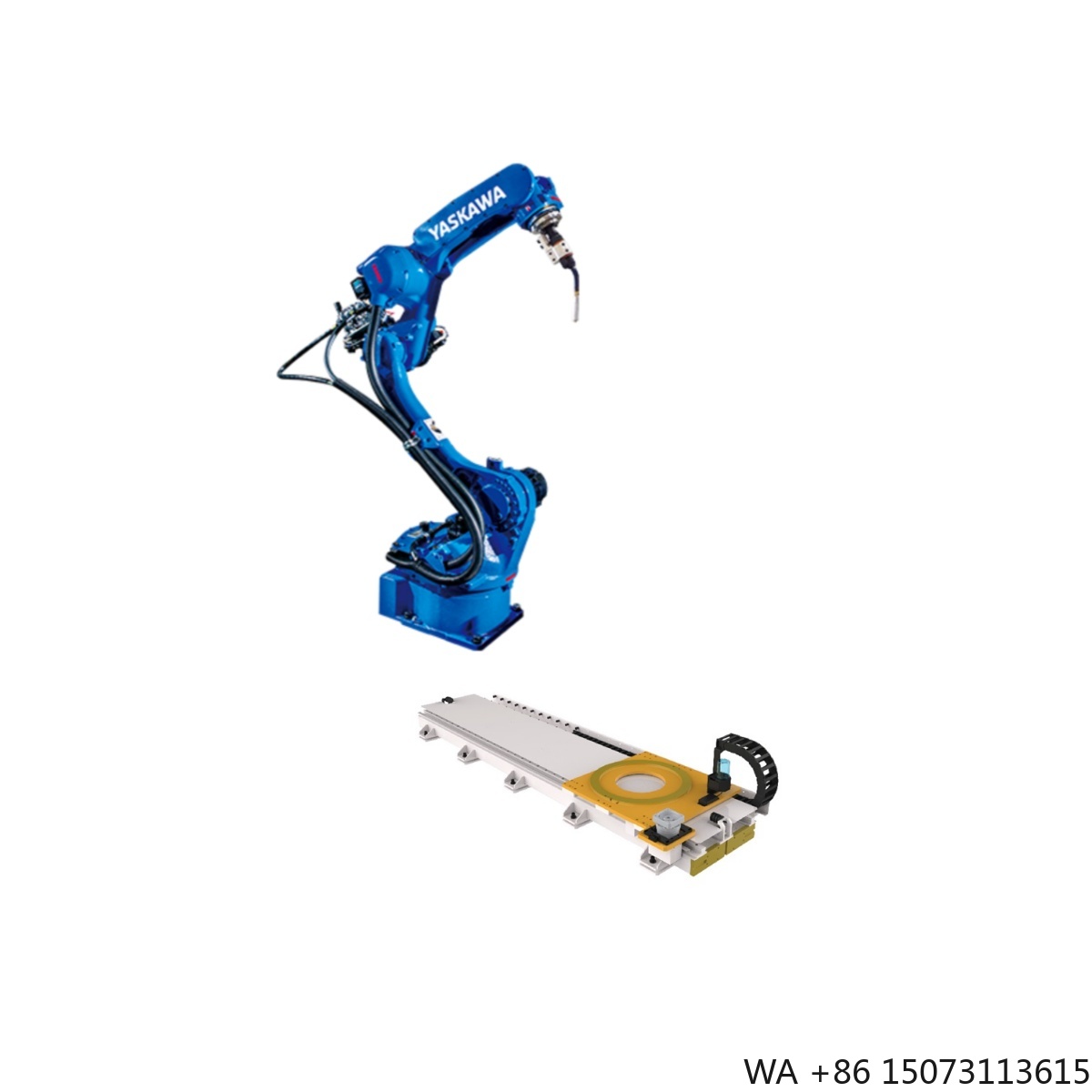Robot Track - سكة مسار GBS-02-W3000 لروبوتات اللحام، نظام