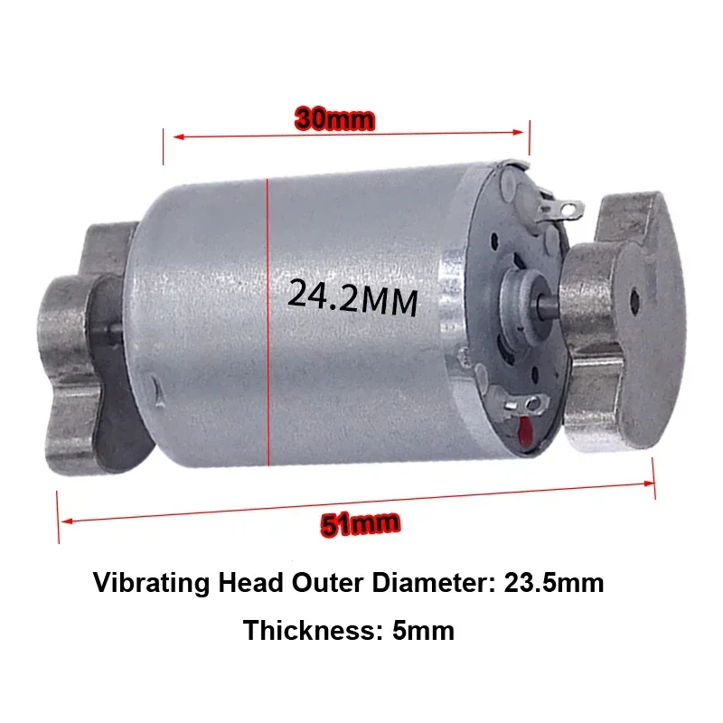 Dc Motor - محركات اهتزاز كهربائية صغيرة ، رأس