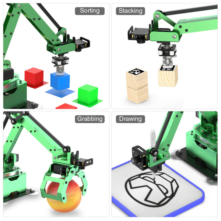 Ros Robot - روبوت JetMax الجديد القابل للبرمجة مع