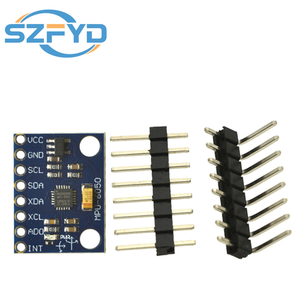 Accelerometer Mpu6050 - وحدة MPU6050 أجهزة استشعار الدوران التناظرية