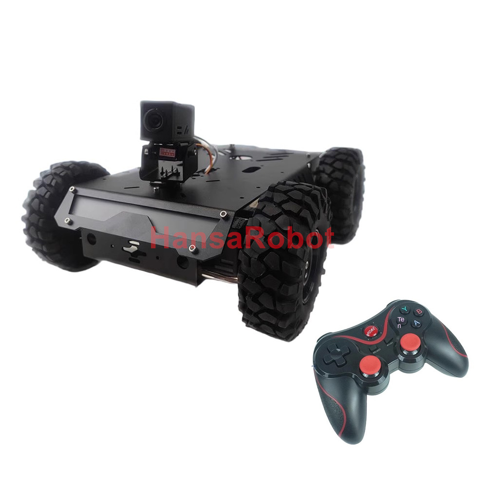 4G اللاسلكية واي فاي App RC ال - مراجعة Tracked Robot Chassis وسعره