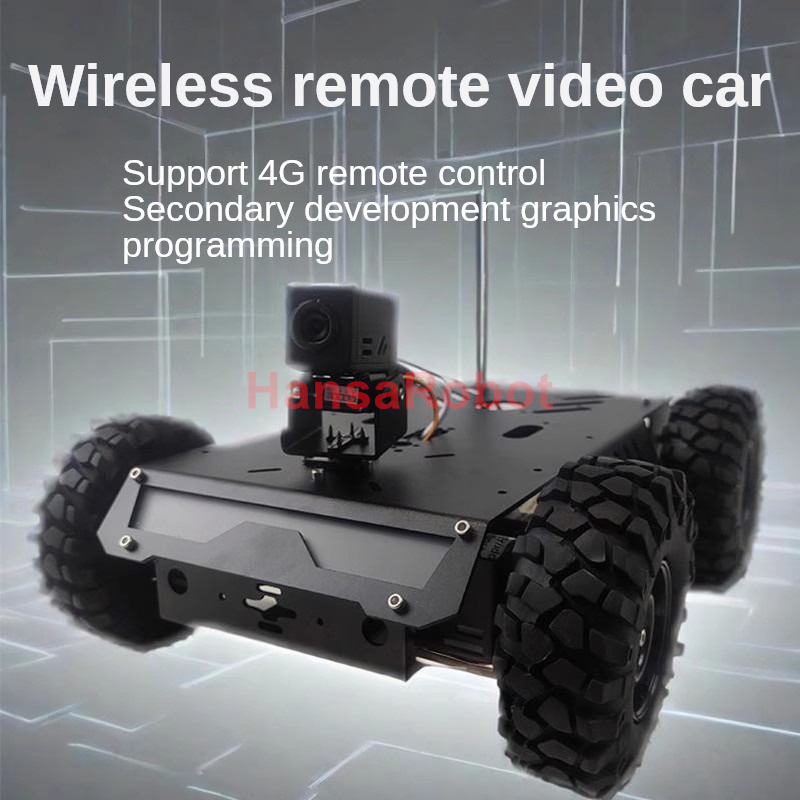 4G اللاسلكية واي فاي App RC ال - مراجعة Tracked Robot Chassis وسعره