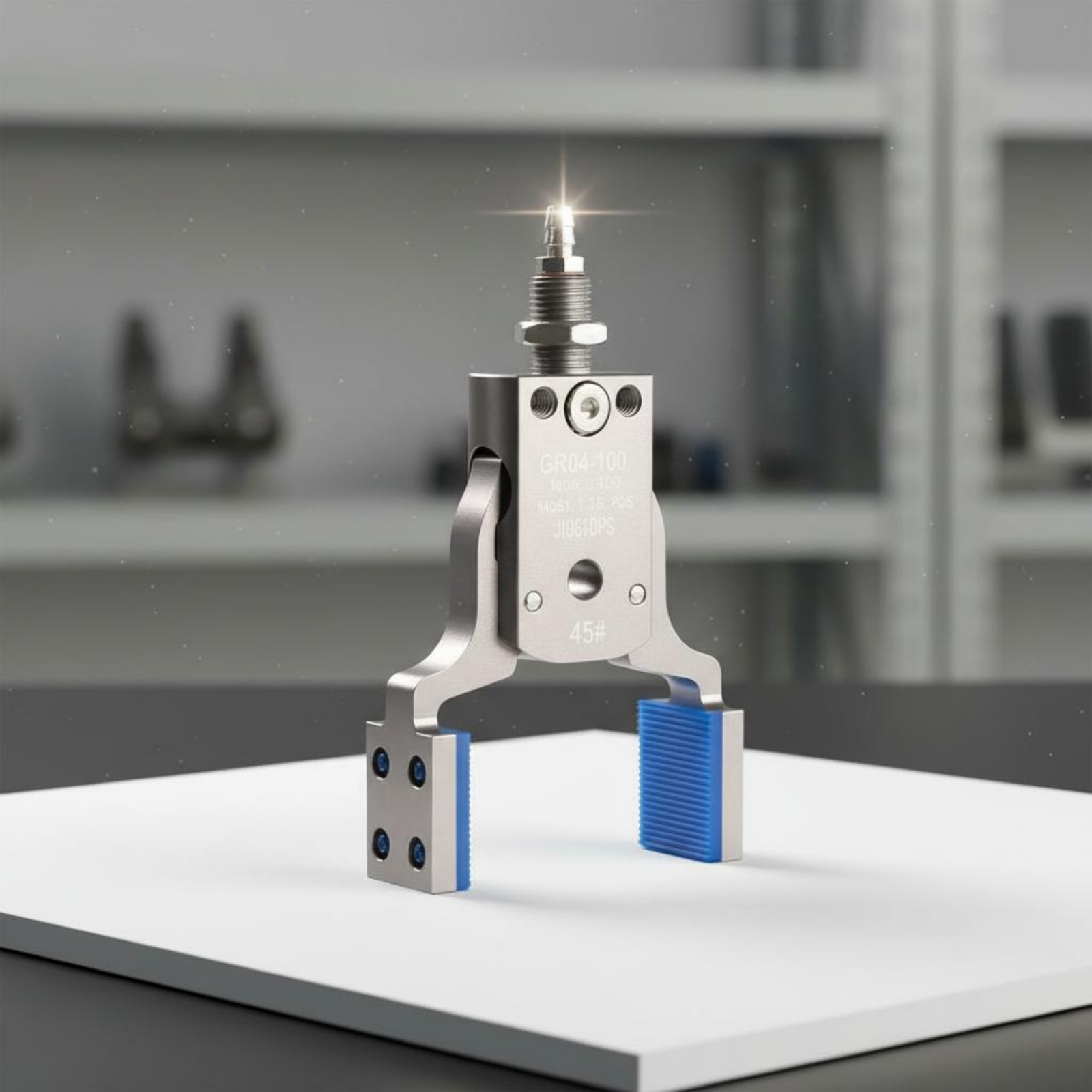 مقبض هوائي صغير بقوة تثبيت عال - مراجعة Robot Gripper وسعره