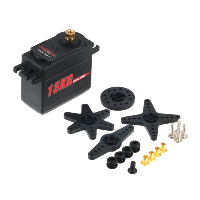 B05C-محرك رقمي 15 كجم سيرفو تر - مراجعة Micro Servo وسعره