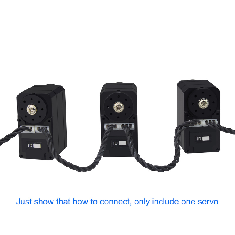 LOBOT LX-16A المسلسل حافلة ماي - مراجعة Micro Servo وسعره