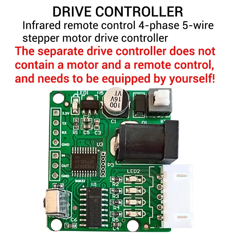 لوحة تحكم محرك خطوي HXY-1PCS D - مراجعة Uln2003 Driver وسعره