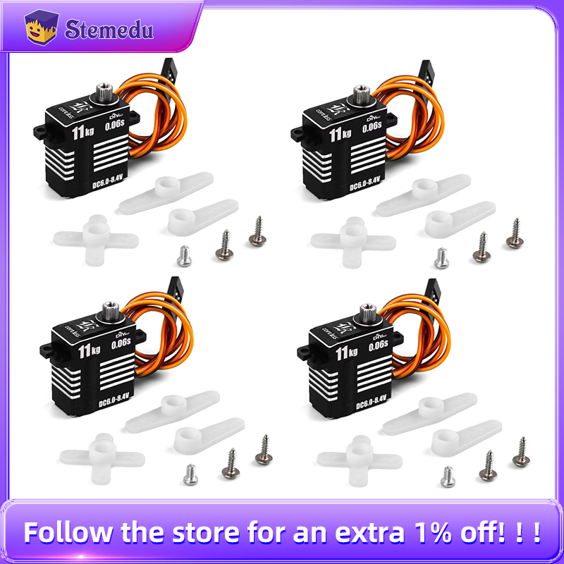 مايكرو 8.4 فولت 0.06S 11 كجم م - مراجعة Micro Servo وسعره
