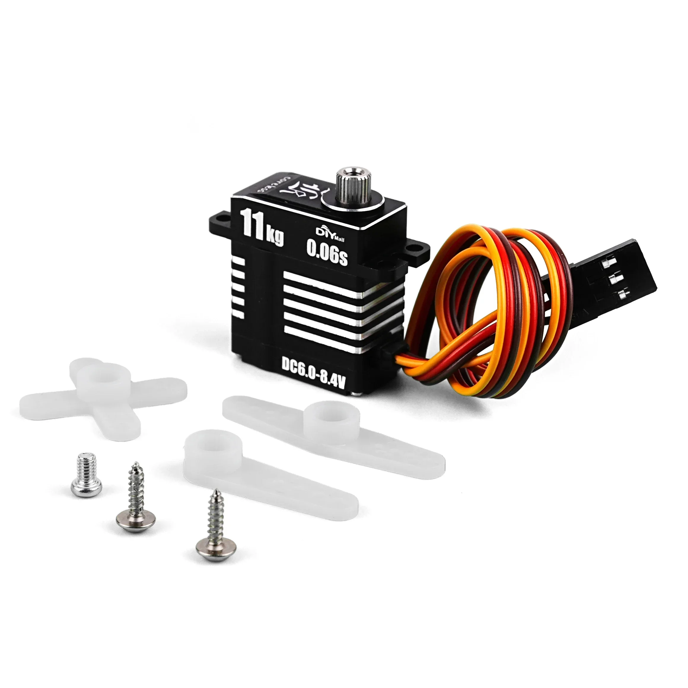 مايكرو 8.4 فولت 0.06S 11 كجم م - مراجعة Micro Servo وسعره