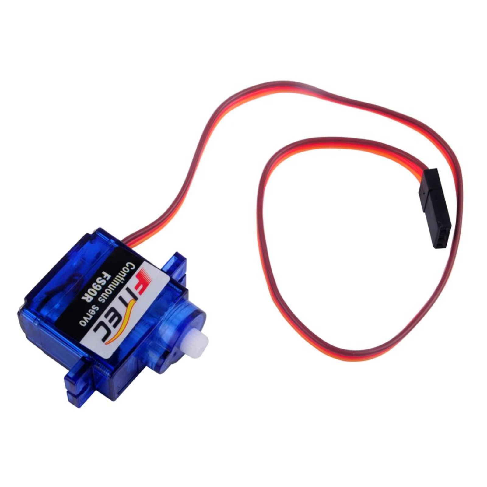 سيرفو FS90R 9 جرام بدوران مستم - مراجعة Micro Servo وسعره
