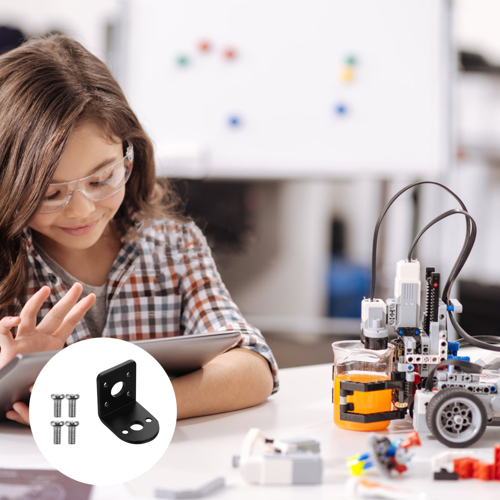 4 مجموعات من حوامل محركات التر - مراجعة Geared Motor وسعره