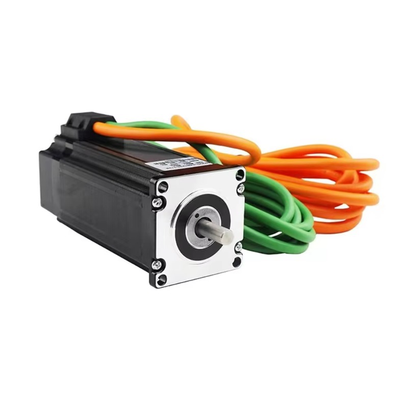 محرك ستيبر Nema 24 ذو حلقة مغل - مراجعة Servo Kit وسعره