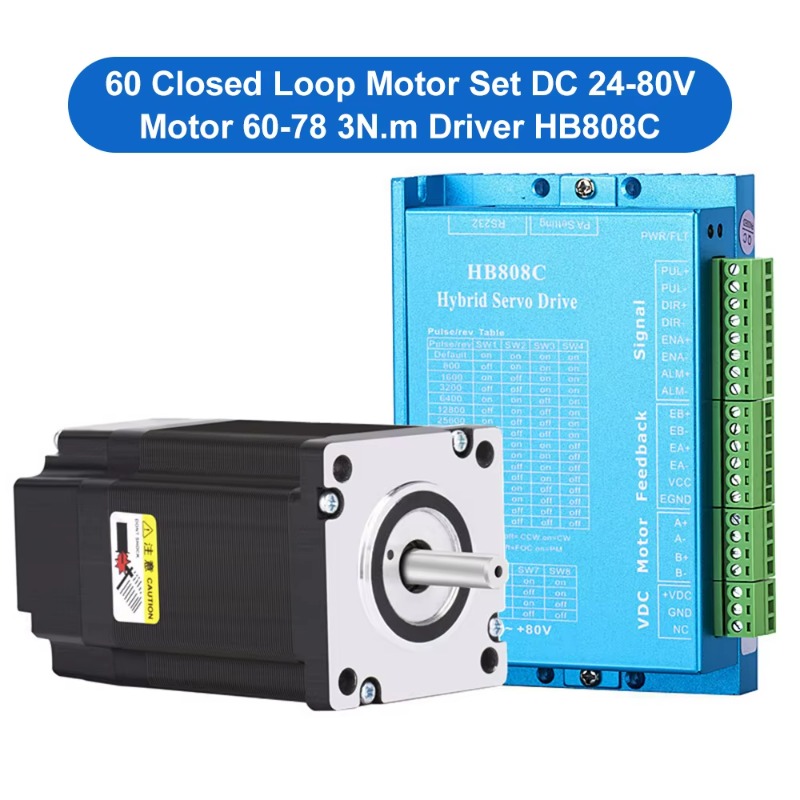 محرك ستيبر Nema 24 ذو حلقة مغل - مراجعة Servo Kit وسعره