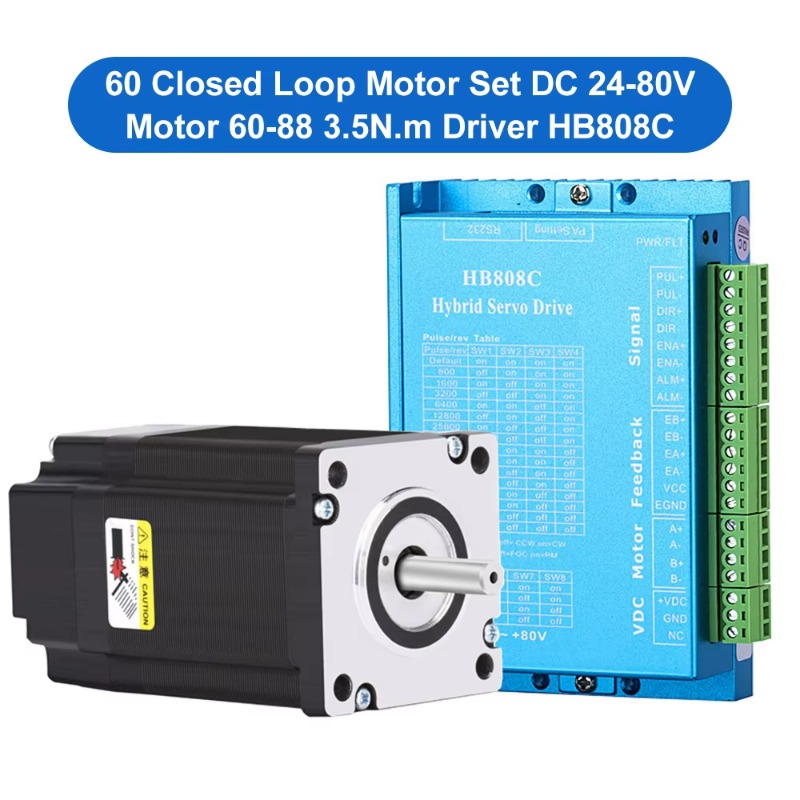 محرك ستيبر Nema 24 ذو حلقة مغل - مراجعة Servo Kit وسعره