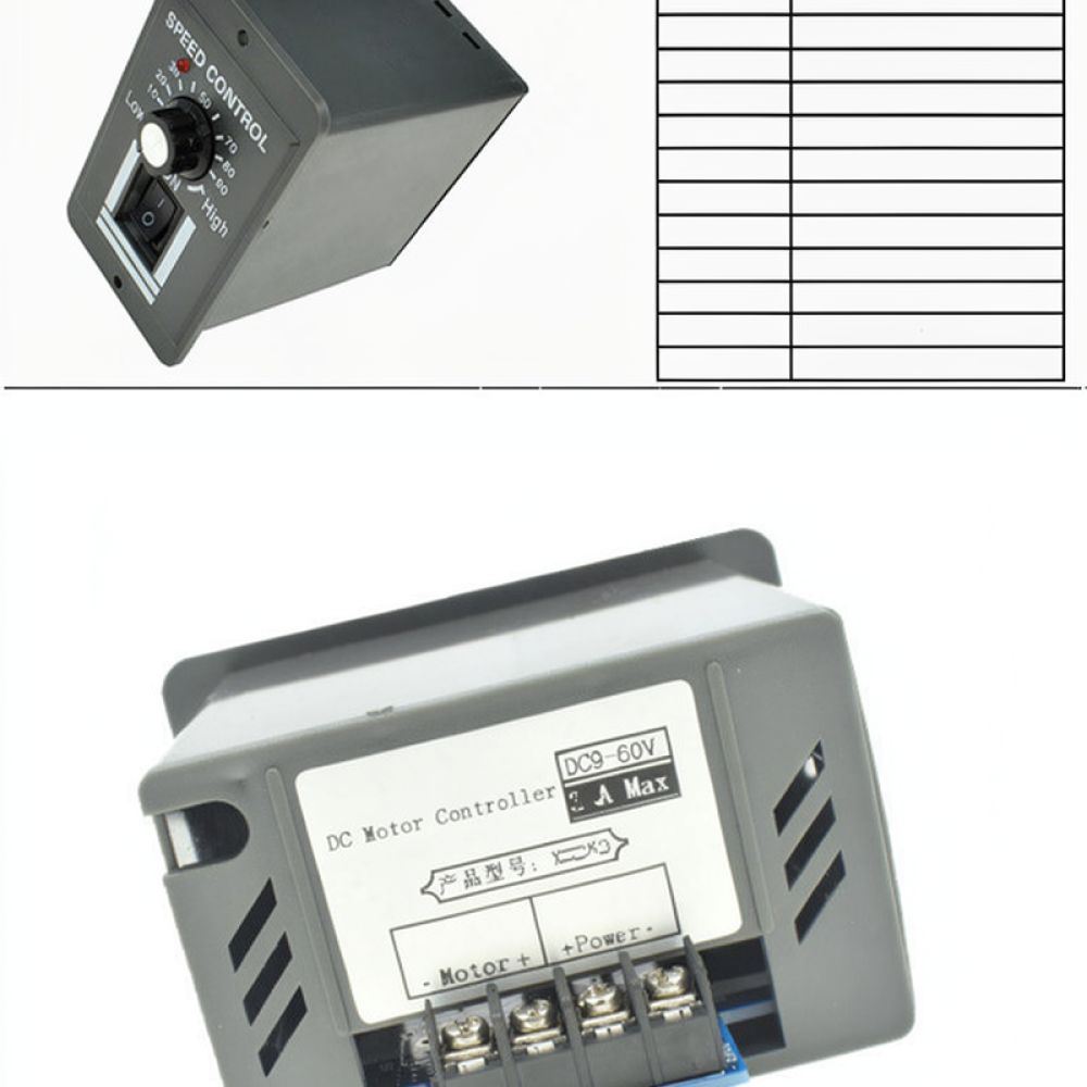 وحدة تحكم في سرعة محرك التيار  - مراجعة Dc Motor 12V وسعره