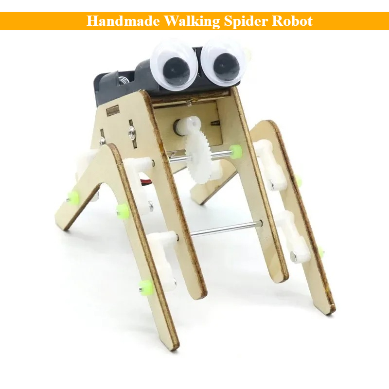 الخيال DIY اليدوية المشي العنك - مراجعة Line Follower Robot وسعره