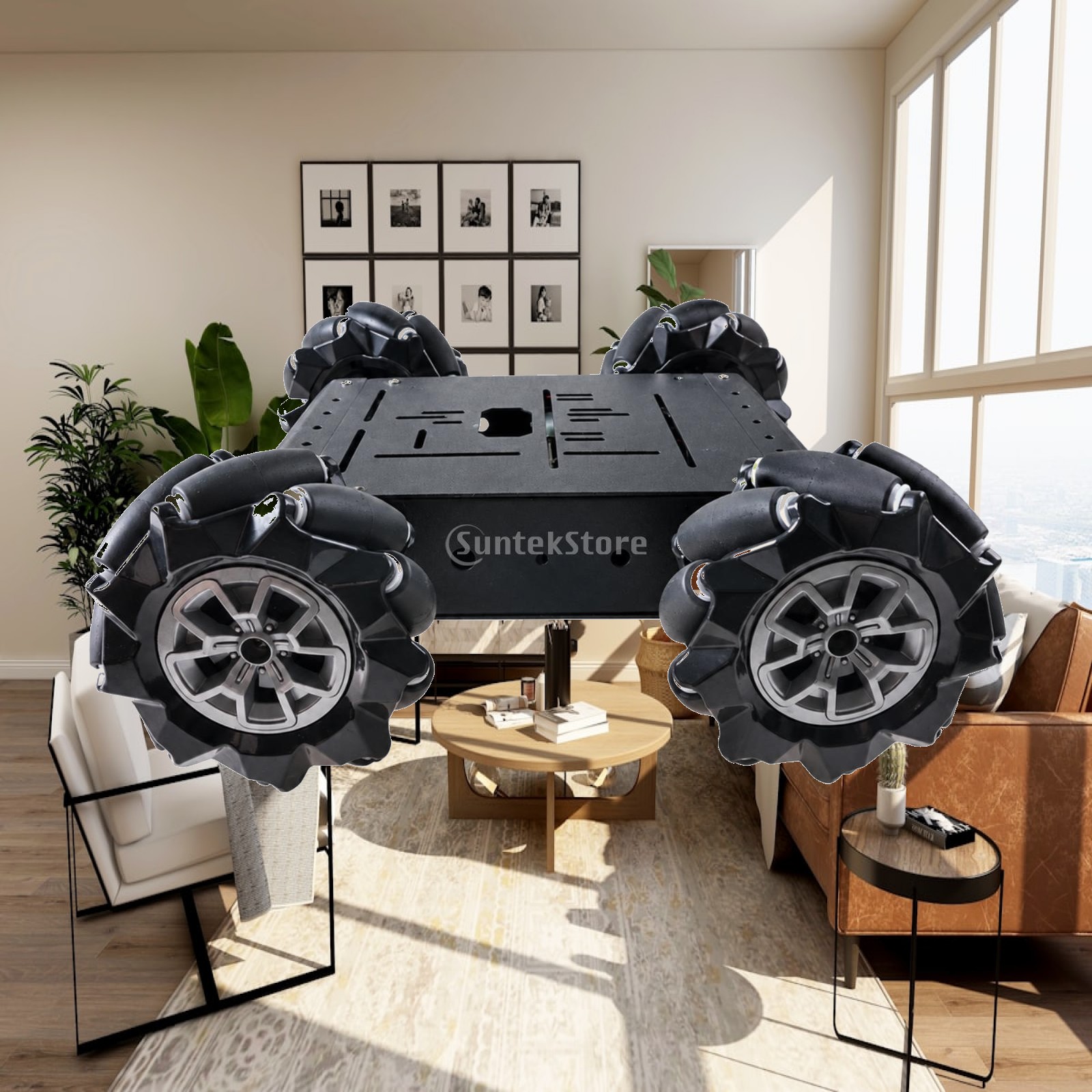 هيكل سيارة تحكم عن بعد متعدد ا - مراجعة Robot Car Kit وسعره