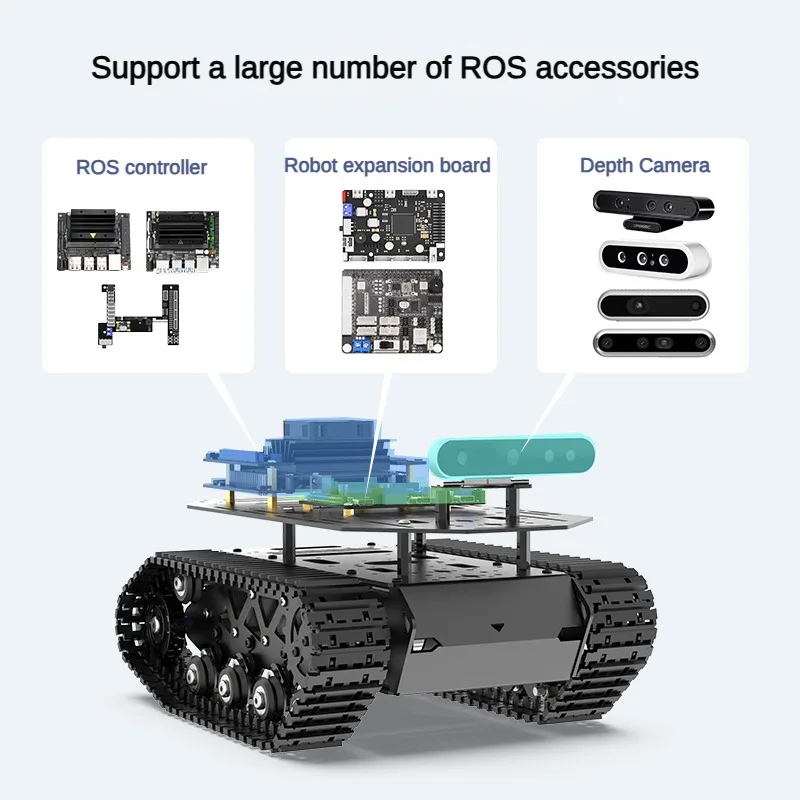 هيكل دبابة قوي بقدرة تحمل 10 ك - مراجعة Robot Car Kit وسعره
