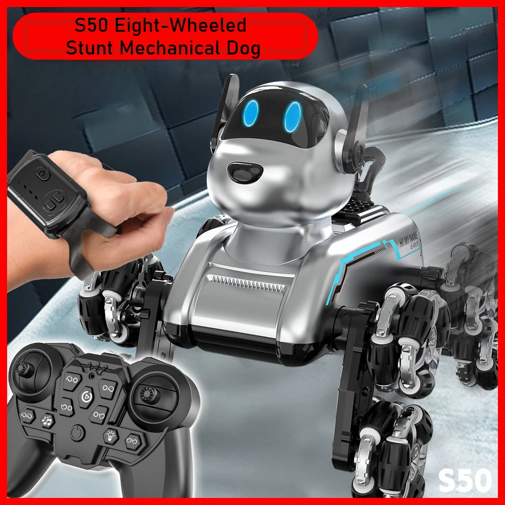 S50 روبوت ذكي الكلب لفتة الاست - مراجعة Robot Wheel وسعره