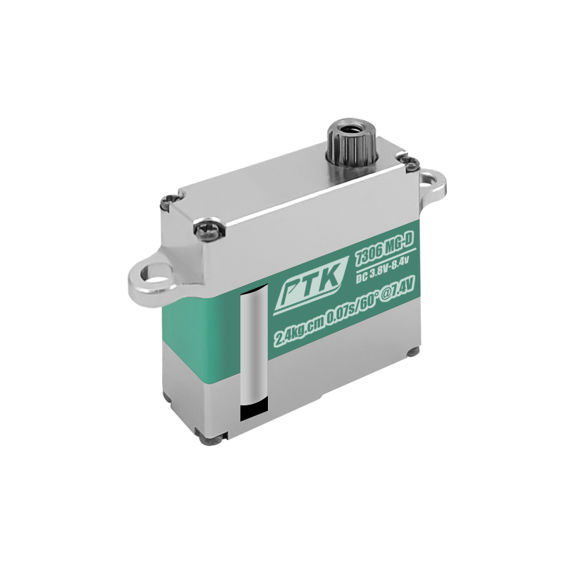 سيرفو رقمي معدني بالكامل PTK 7 - مراجعة Micro Servo وسعره