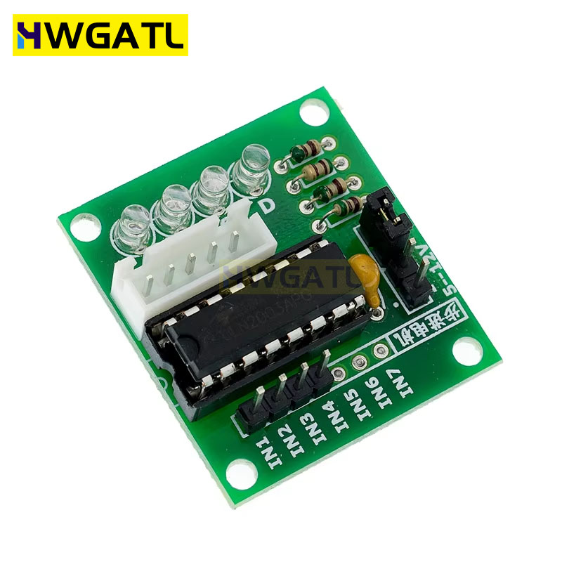 HWGATL 5 فولت 4-Phase 28BYJ-48 - مراجعة Uln2003 Driver وسعره