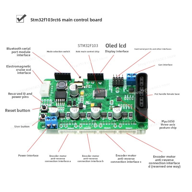 لوحة تحكم رئيسية MCU 32 بت لرو - مراجعة Line Follower Robot وسعره