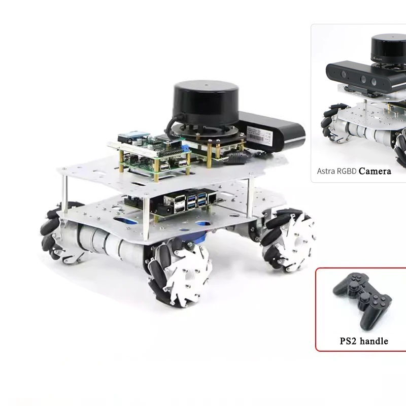 Raspberry Pi Ros Mecanum عجلة  - مراجعة Stm32 Robot وسعره