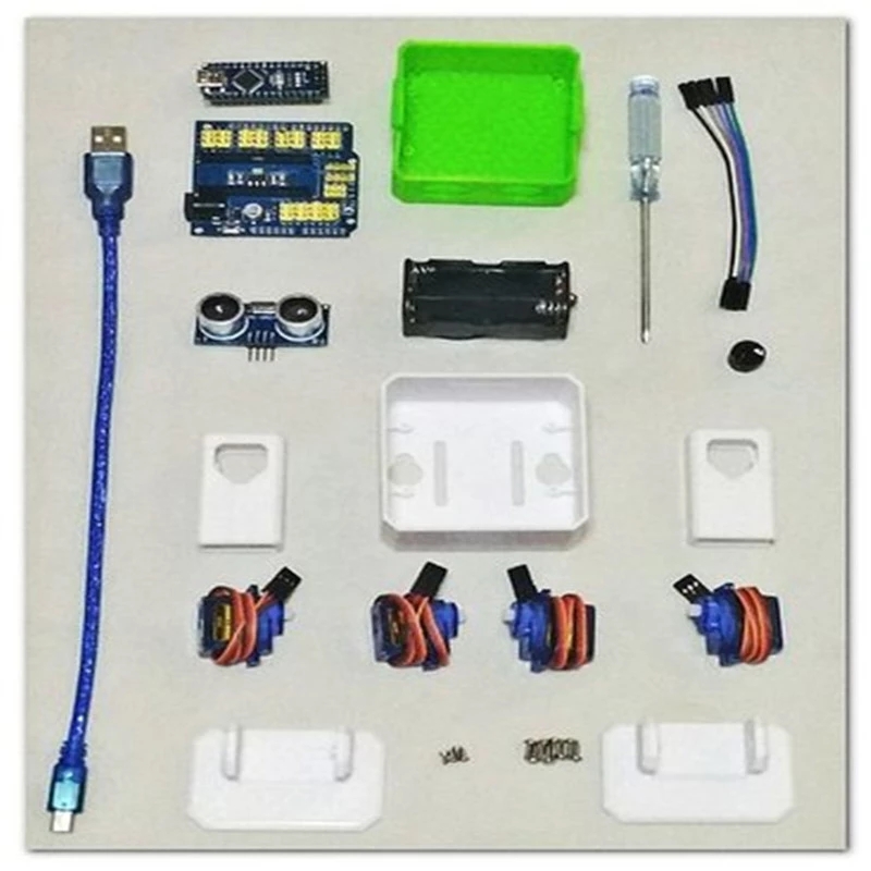 مجموعة روبوت ثنائي القدم مطبوع - مراجعة Arduino Robot وسعره