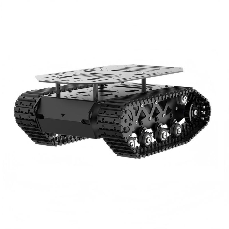 شاسيه دبابة RC بقدرة تحميل 10  - مراجعة Tracked Robot Chassis وسعره